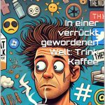 In einer verrückt gewordenen Welt: Trink Kaffee